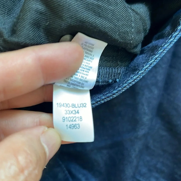 BONOBOS Men's Slim Fit Resin Rinse Dark Wash
Premium Stretch Jeans 33/34 - Picture 6 of 9